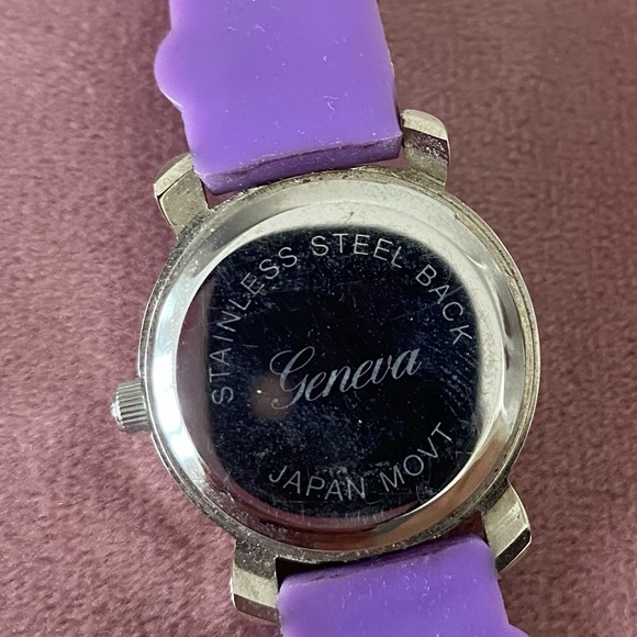 GENEVA KIDS PURPLE TENNIS WATCH - Picture 3 of 5